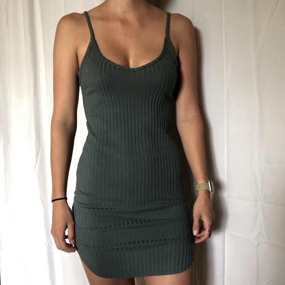 Out From Under Ribbed Mini Dress